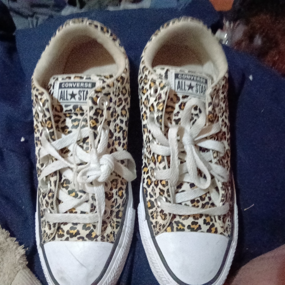 Converse Kids Wild Leopard Sneakers